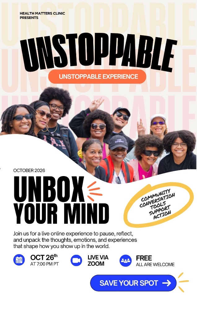UNSTOPPABLE Experience: Unbox Your Mind flyer